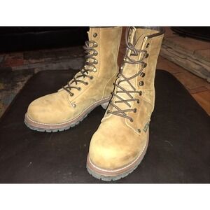 AdTec Brown Crazy Horse Logger Boot Mens Size 8.5 Brown Leather